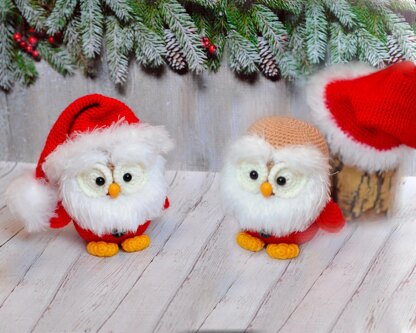 323 Santa Little Owl