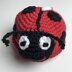 Lacey the Ladybug Scrubby Amigurumi