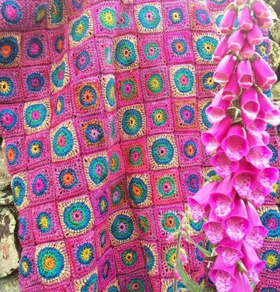 Foxgloves Blanket