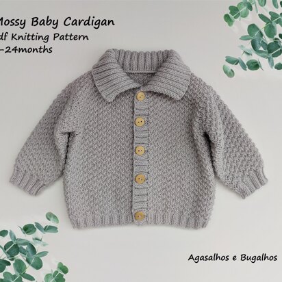 Mossy Baby Cardigan | 0-24 months