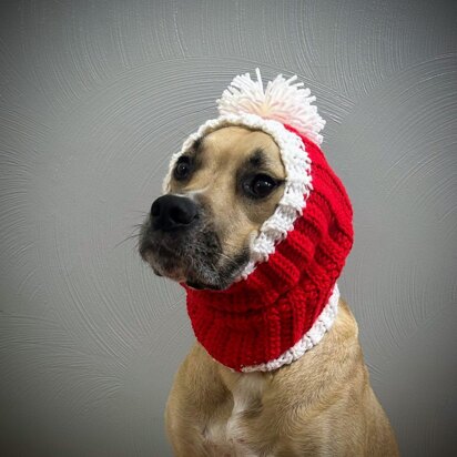 Christmas Dog Snood