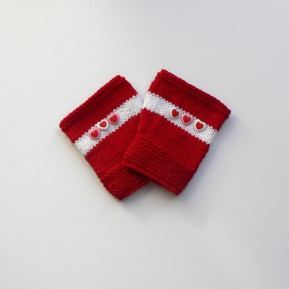 EASY PEASY Valentine Mittens