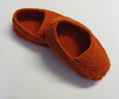 30-Easy Knit Loafer Slippers