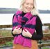 Hot Pink Modern Scarf