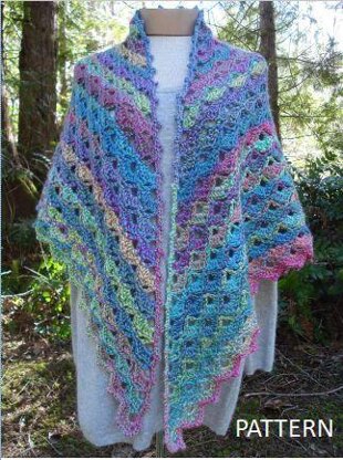 Showy Shells Shawl - PW-108