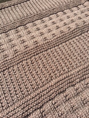Stripe and Easy Blanket