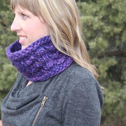 Super Bulky Grapes Cowl