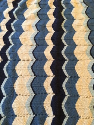 Tivoli Blanket in MillaMia Naturally Soft Cotton - Downloadable PDF