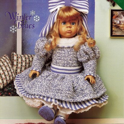 Winter Blues for 18" Dolls
