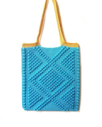 Market Bobbles Crochet Bag