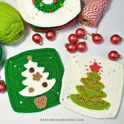 Christmas Tree Granny Square