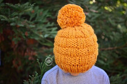 Basket Weave Slouch Beanie