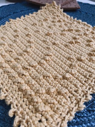 The Picot Branches Dishcloth