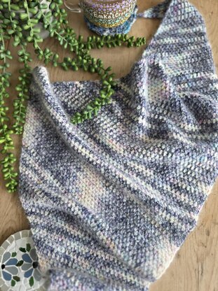 Magic Moss Stitch Scarf