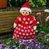 Anneke - Christmas Elf Folk Doll Knitting Pattern.