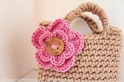 Beige n Pink little purse