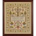 Historical Sampler Company Adam and Eve Sampler Cross Stitch Kit - 33cm x 39cm