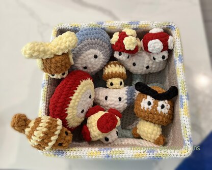 Super Mario 11in1 Low Sew Flowers and Mushrooms