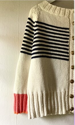 Vintage Style Boat neck Cardigan Summer Variation #2