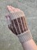 Hearthstripe Fingerless Mitts