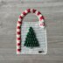Chrissy Christmas Candy Cane Bib