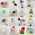 Doll clothes, amigurumi doll clothes, PATTERN BUNDLE