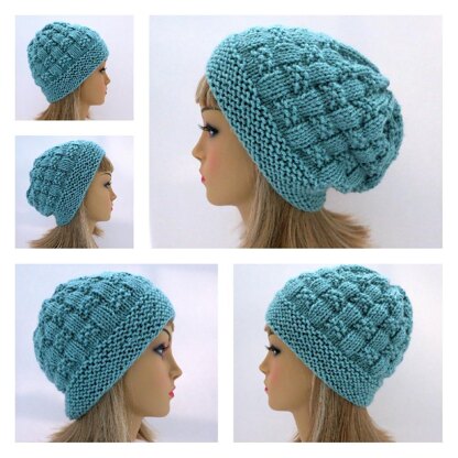 Adele - A Textured Slouch AND Toque
