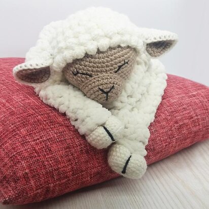 Lamb Blanket Toy