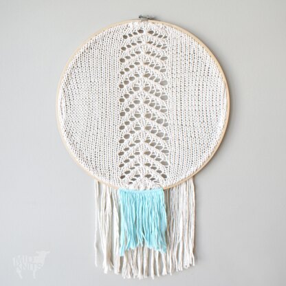 Chevron Fringe Wall Hanging (2015010-2)