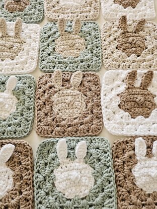 Bunny Ears Granny Square