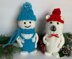 Winter Friends Gift Jar Covers