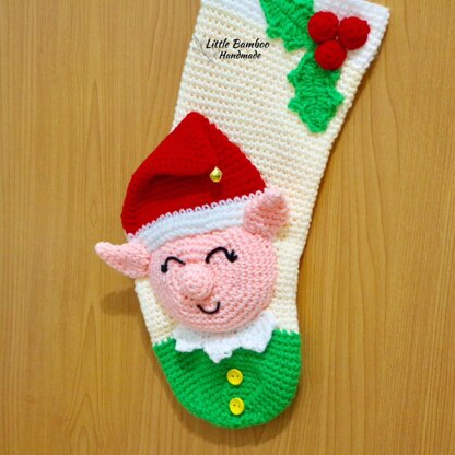 Elf Christmas Stocking