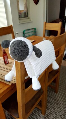 sheep baby blanket