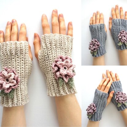 Floral Petunia Hand Warmers