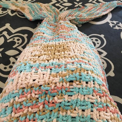 Siren's Tail--A Mermaid Blanket