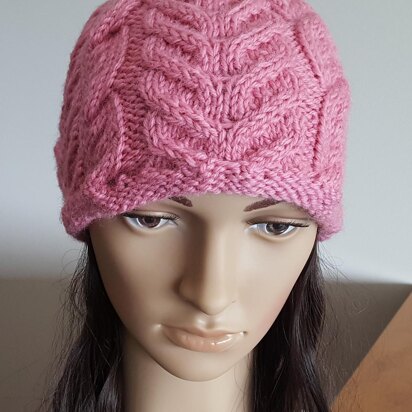 Becky - 12ply Cable Beanie