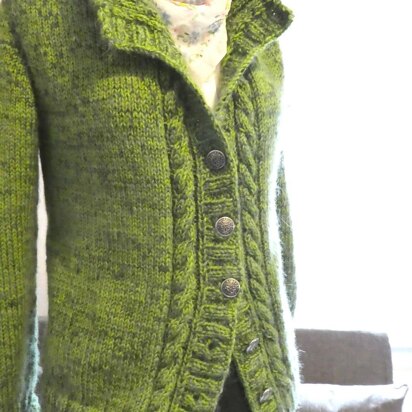 Sona Celtic Cable Cardigan