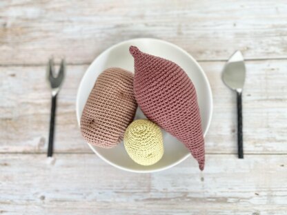 Potato Trio Amigurumi