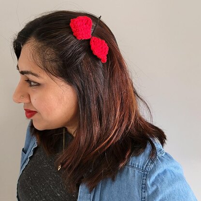 Mini Entrelac Bow