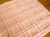 Easy woven knit & purl baby blanket