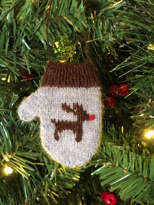 Merry Mittens Christmas Tree Ornaments