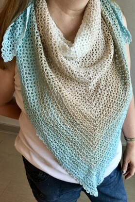 EASY BEGINNER'S Summer Cotton Scarf