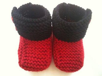 Tutti Baby Booties Knitting Pattern