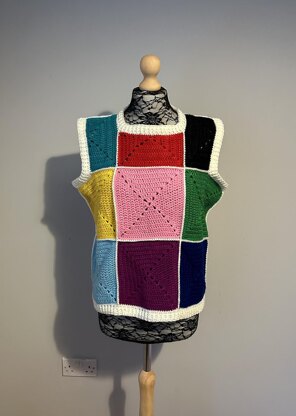 Granny Square Vest