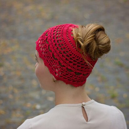 Persian Glory Messy Bun Hat