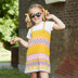 Dusty Party Dress - Free Knitting Pattern in Paintbox Yarns Simply DK