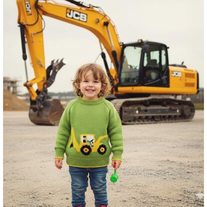 JCB digger sweater