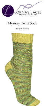 Mystery Twist Socks in Lorna's Laces Shepherd Sock