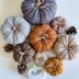 Country Harvest Ribbed Pumpkins