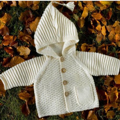 Charlie Jacket Knitting Pattern 7 Sizes Newborn to 4 Years